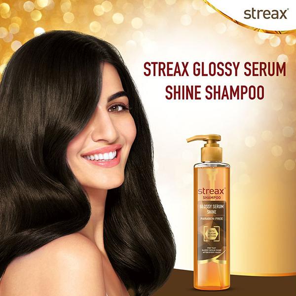 Streax Glossy Serum Shine Shampoo 1's - Shampoos