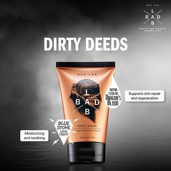 Bad Lab Dirty Deeds Facial Scrub 100 ml - Face Wash & Cleansers