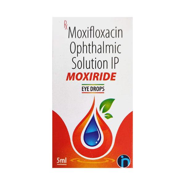 MOXIRIDE Eye Drops 5ml - Eye Infections-Eaa