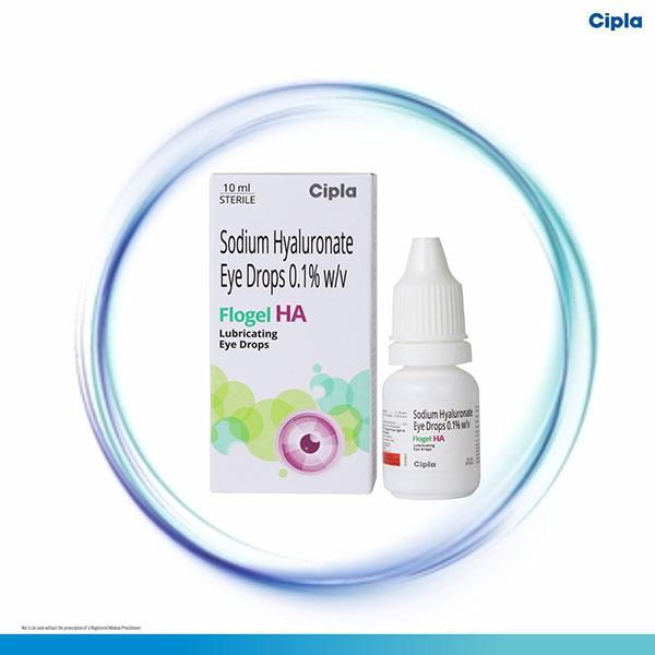 FLOGEL HA Eye Drops 10ml - Dry Eye-Olt