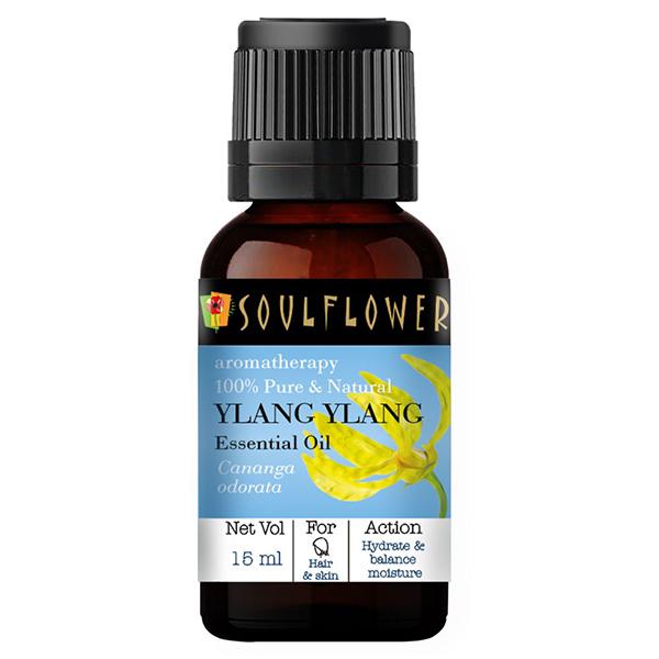 Soulflower Ylang Ylang Essential Oil 15 ml - Essential Oils