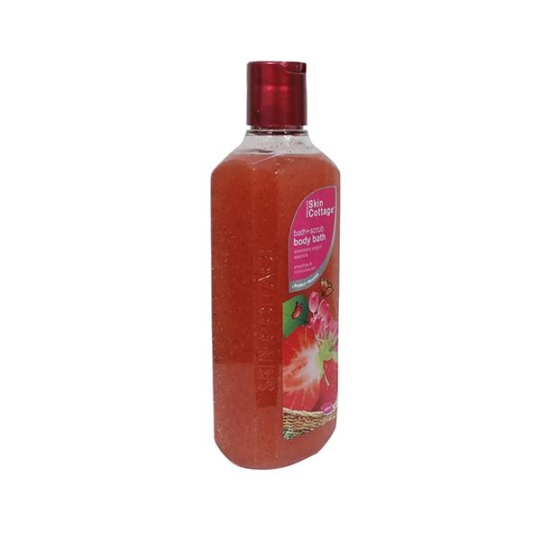 Skin Cottage Bath + Scrub (Strawberry) 400 ml - Scrubs & Exfoliants