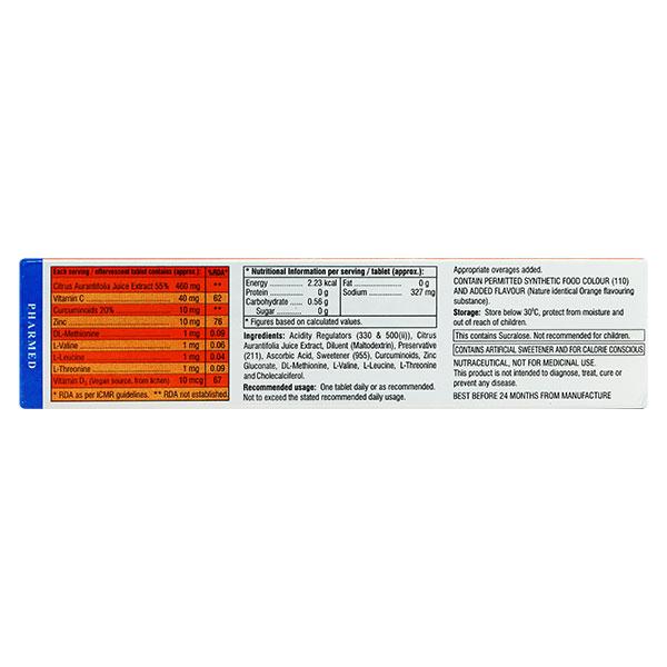 CITRAVITE FIZZ Effervescent Tablet 20's - Supplements-Vam