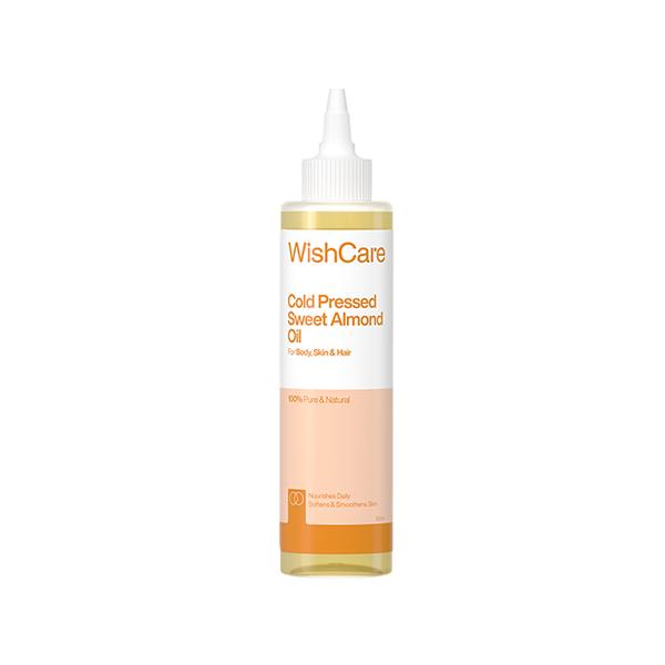 Netmeds | Wishcare 100% Pure Cold Pressed Castor Oil - Strengthens Hair Roots - Moisturizes Skin (200ml)