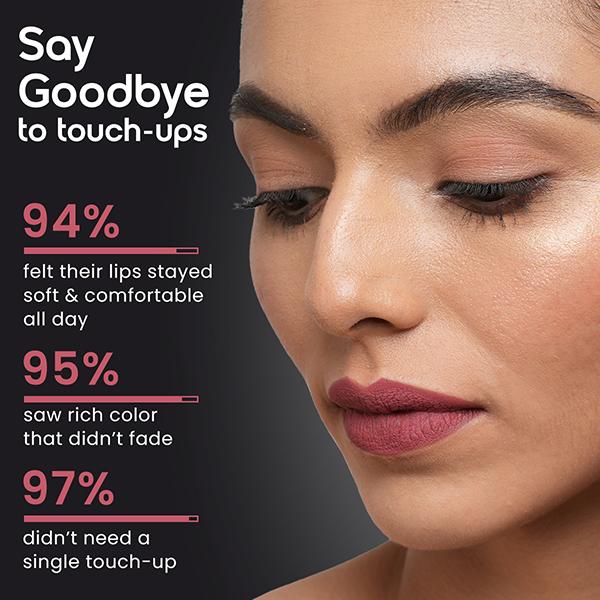 Insight Cosmetics Velvet Matte Lipstick Enchanting Blush 3.8 gm - Lipsticks