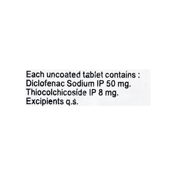 Dynapar MR 8mg Tablet 10'S - Pain relief-Nsa