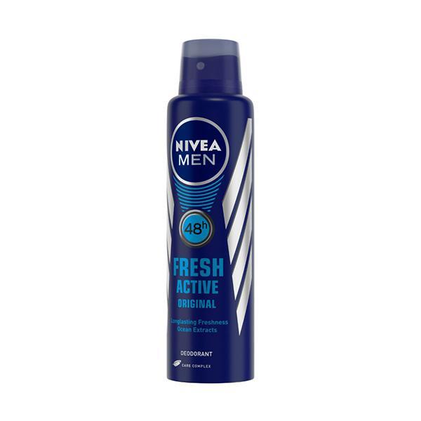 Nivea Men Fresh Active Deodorant 150 ml - Men Deodorants/Roll-Ons