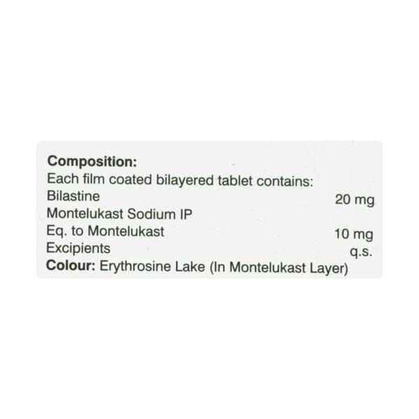BILAFORD M Tablet 10's - Allergies-Ant