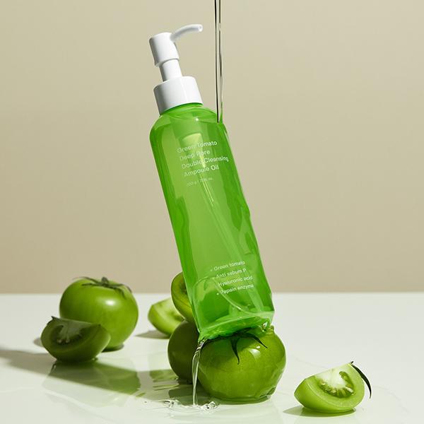 Sungboon Editor Green Tomato Double Cleansing Ampoule Oil 200 gm - Face Wash & Cleansers