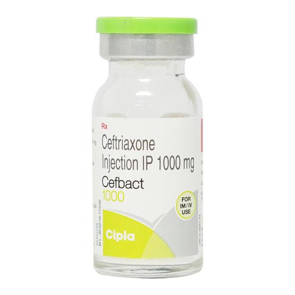 Cefbact 1gm Injection 1's - Bacterial Infections-Cep