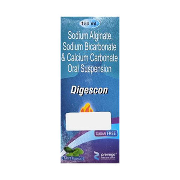 DIGESCON SUGAR FREE MINT FLAVOUR Oral Suspension 150ml