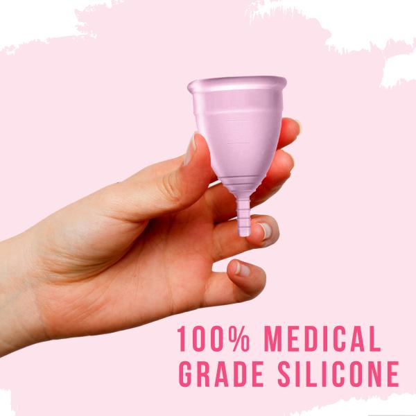 Sirona Reusable Menstrual Cup - Medium + Intimate Wash 15 ml + Menstrual Cup Wash 15 ml - Menstrual Cups