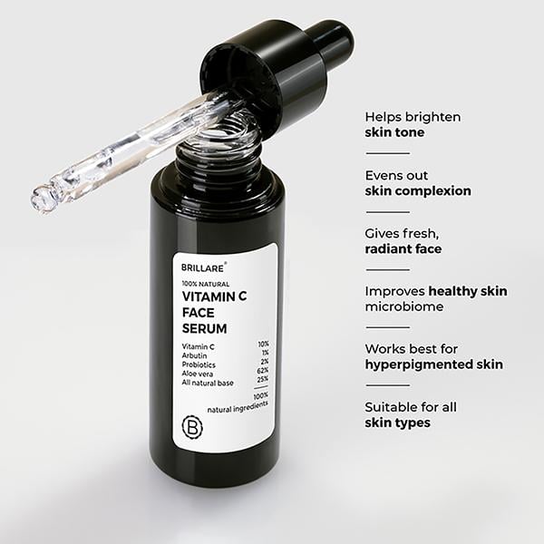 Brillare Vitamin C Face Serum For Bright, Glowing Skin 30 ml - Face Serum