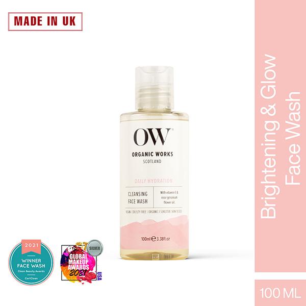 Orgainc Works Travel Size Cleansing Face Wash 100 ml