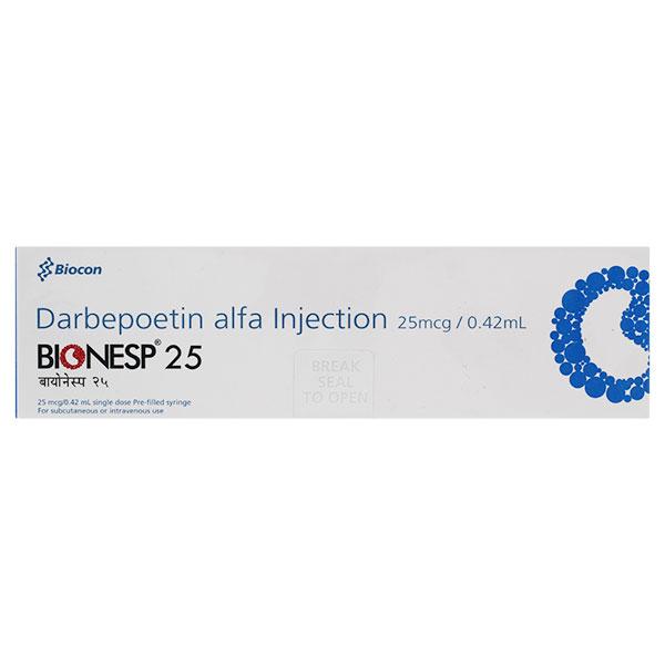 Bionesp 25Mcg Injection(Pfs) 1'S - Haematopoiesis-Hae