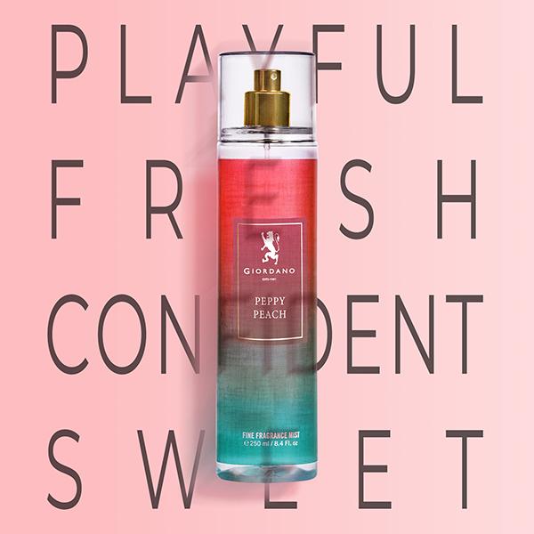 Giordano Peppy Peach Body Mist 250 ml - Body Mist/Spray