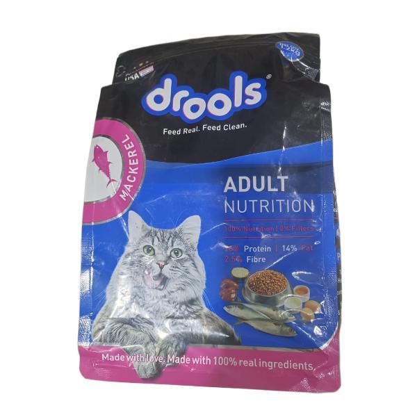 Netmeds | Drools Adult Nutrition Pet Food For Cats - Mackerel 1.2 kg