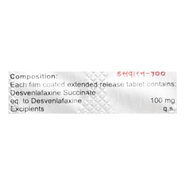Desveren 100mg Tablet 10'S - Depression-Ant