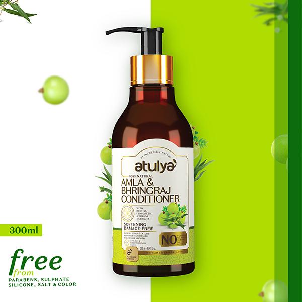 Atulya Amla & Bhringraj Hair Conditioner 300 ml - Conditioners