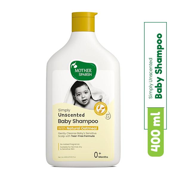 Mother Sparsh Simply Unscented Baby Shampoo 400 ml - Baby Shampoo