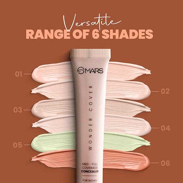 Mars Wonder Cover Liquid Concealer - 04 12 ml - Concealer
