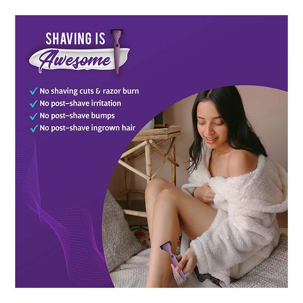 Bombay Shaving Company Defender For Her Razor + Post Shave Balm 45 gm - Shaving & Hair Removal