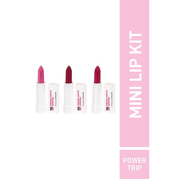MyGlamm POPxo Makeup Collection -Mini Lip Kit-Power Trip-7.5gm