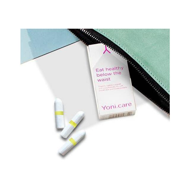 Yoni Organic Cotton Tampons - Light 16's - Tampons