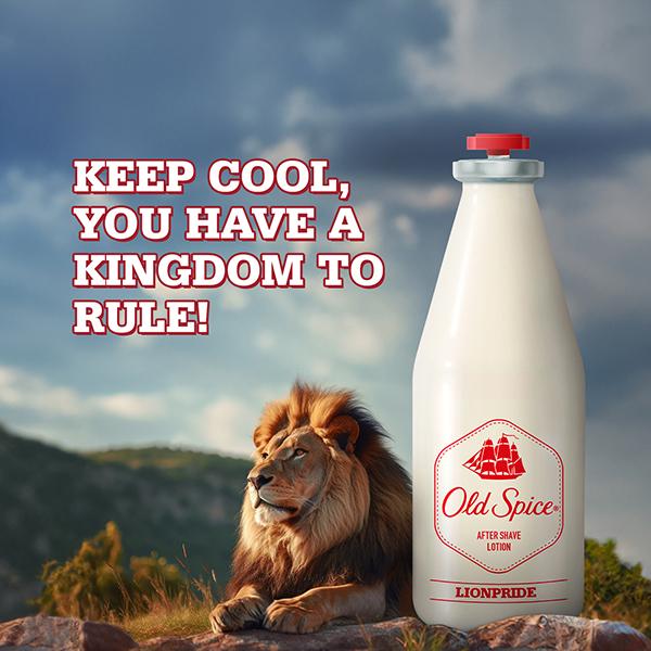 Old Spice Aftershave Lotion - Lionpride 150 ml - Aftershave Lotion