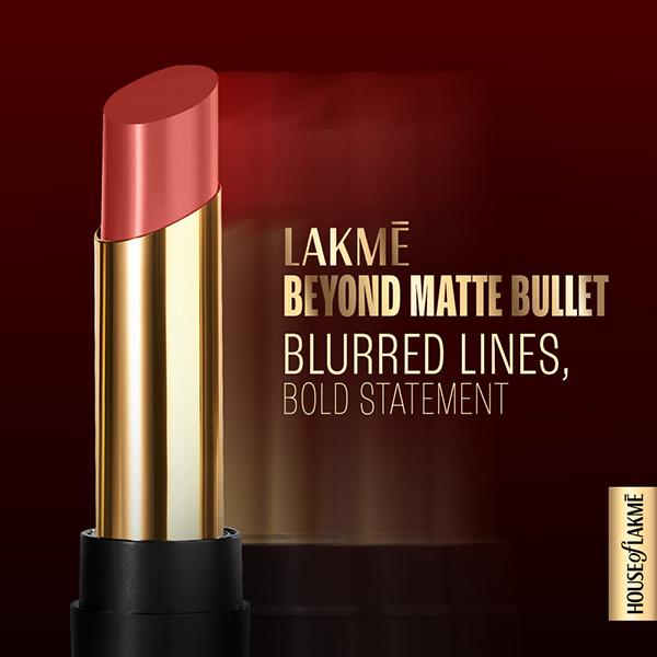 Lakme Absolute Beyond Matte Lip 103 Redrose 3.4 gm - Lipsticks