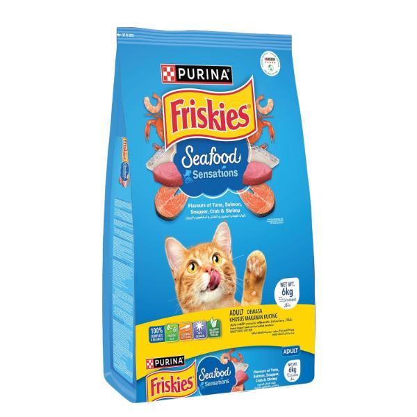 Netmeds | Nestle Purina Friskies Seafood Sensations Cat Food 6 kg