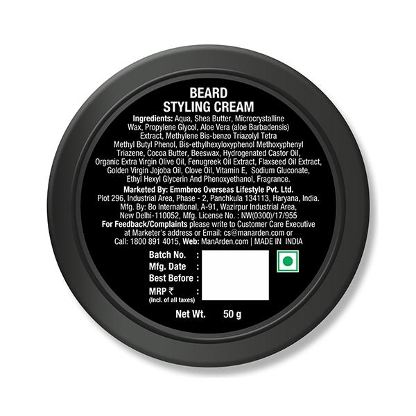 Man Arden Beard Styling Cream 50 gm - Beard Cream