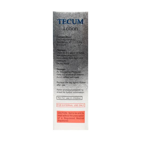 Tecum 0.1% Lotion 15ml - Atopic Dermatitis(Eczema)-Oth