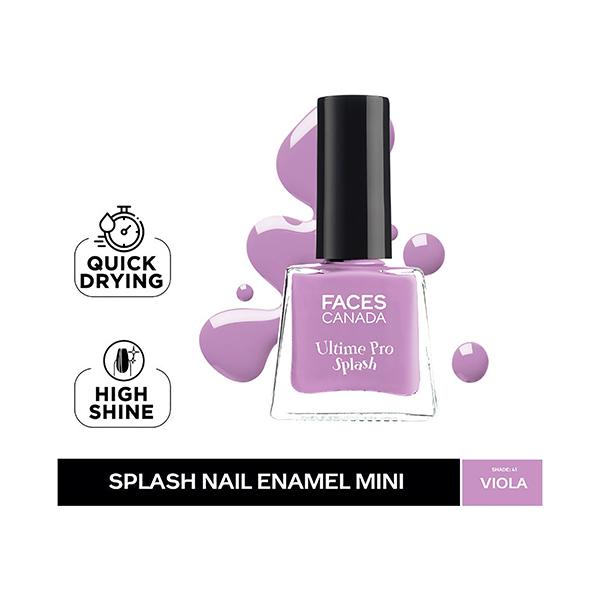 Faces Canada Ultime Pro Splash Nail Enamel Viola 41 8 ml - Nail Polish