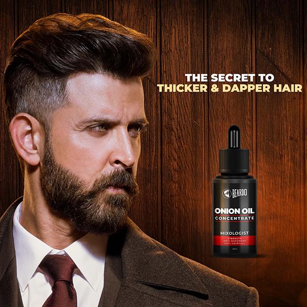 Beardo Onion Oil Concentrate Mixologist 25 ml - Hair Oils