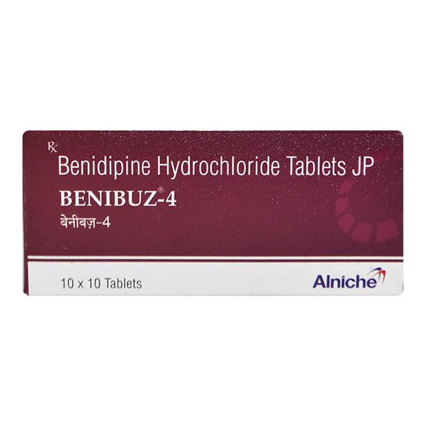 Benibuz 4mg Tablet 10'S - Hypertension-Cal