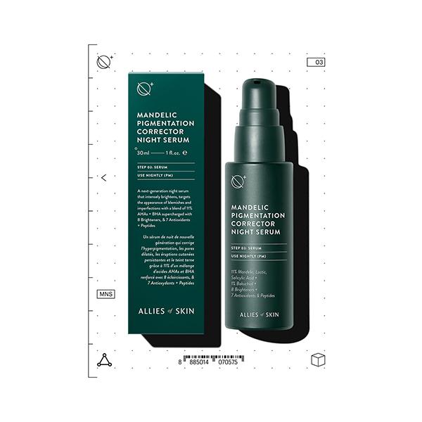 Allies Of Skin Mandelic Pigmentation Corrector Night Serum 30 ml - Toners