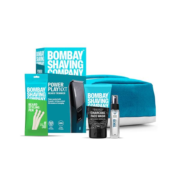 Netmeds | Bombay Shaving Company Beard Trimmer Kit for Men-Beard Trimmer Starter Kit-Gift Kit 1's