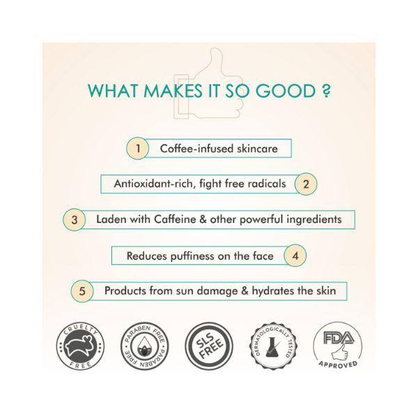 mCaffeine Morning Puffiness Fix - Hydrate & De-Puff 70 ml - Under Eye Creams & Serums