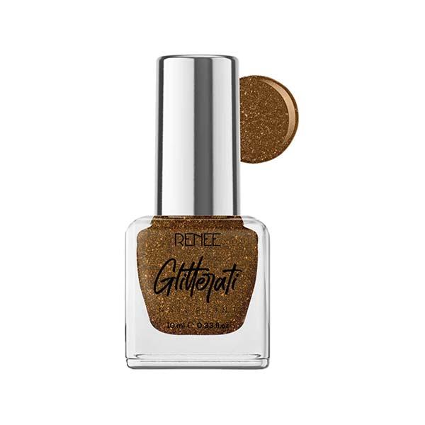 Renee Glitterati Nail Paint - Copper Blaze 10 ml - Nail Polish
