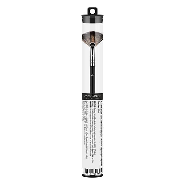 Miss Claire M24 - Fan Brush (Chrome) 1's - Face Brush