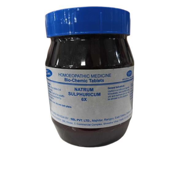 Netmeds | SBL Natrum Sulphuricum 6X Tablet (Pack of 450 g + 100 g Free) 550 g
