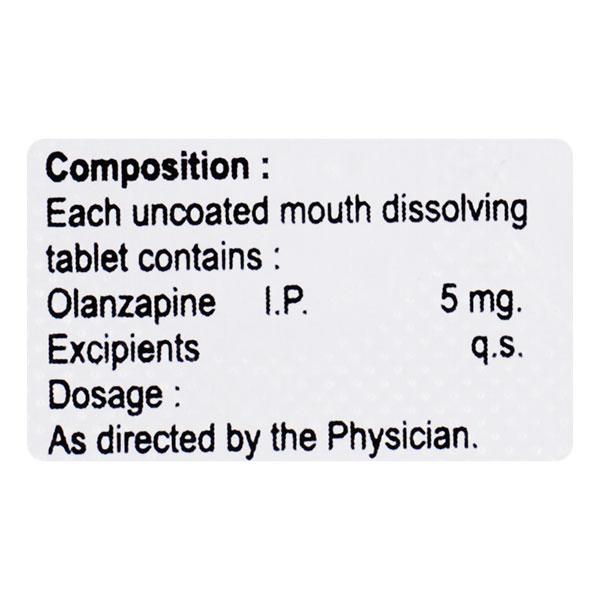 OLPINE MD 5MG TABLET 10'S - Schizophrenia-Aps