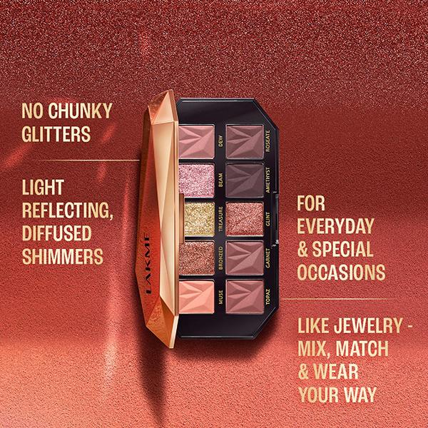 Lakme Be-jewel Multichrome Eyeshadow - Gilded Glow 12 gm - Eyeshadow, Bases & Primers