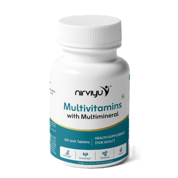 Netmeds | Nirviyu Multivitamin Tablet - Adult 60's