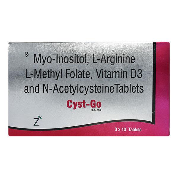 CYST GO Tablet 10's - Supplements-Sup