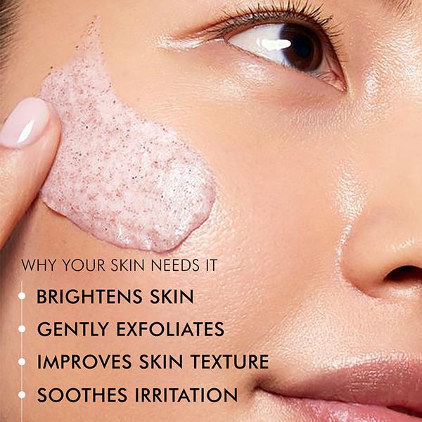 Mcaffeine Berries Brightening Coffee Face Scrub For Glow Exfoliating and Tan Removal Scrub 75 gm - Scrubs & Exfoliants