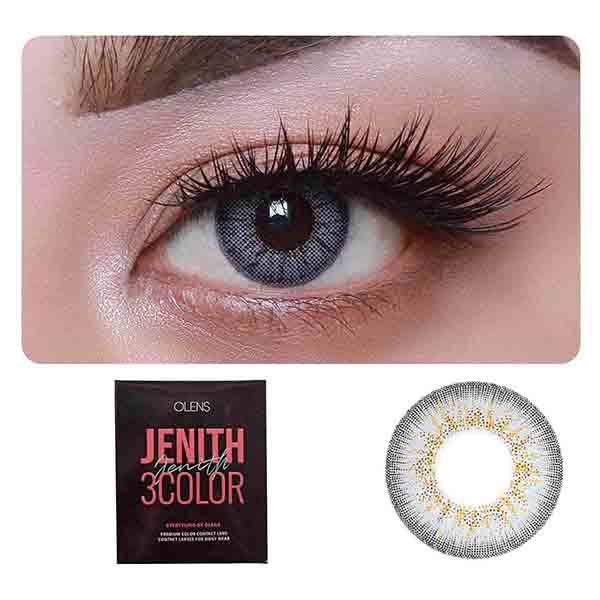 Netmeds | O-Lens Jenith 6Month Coloured Contact Lenses - Sky Grey ( 0.00 ) 1's