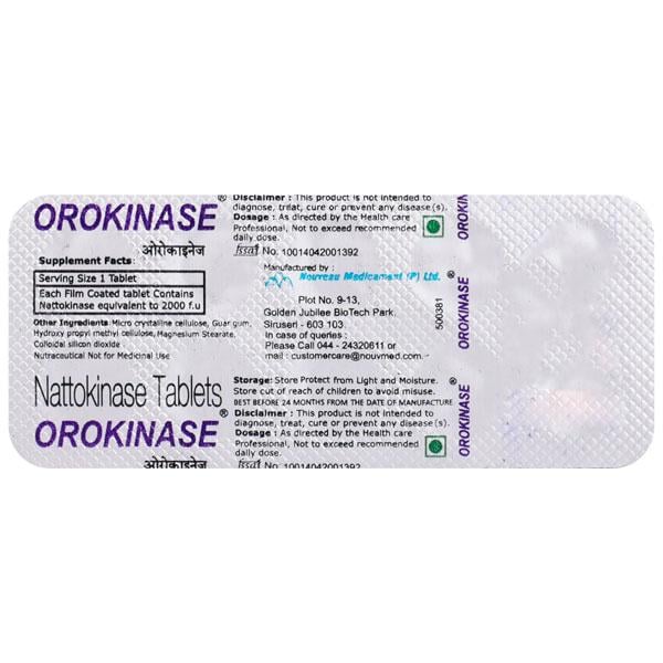 Netmeds | Orokinase Tablet 10'S