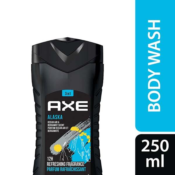 Netmeds | Axe Alaska 3 In 1 Body Face & Hair Wash for Men Long-Lasting Fragrance 250 ml